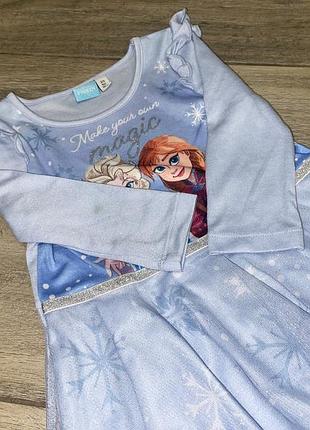 Детское платье disney frozen 2-3роки 6