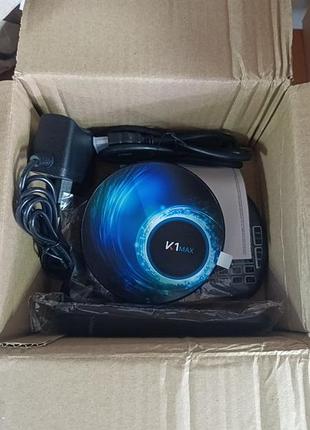 Смарт тв-приставка k1 max android tv box (встроенная память / 4k)