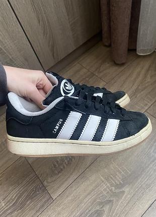 Кросівки унісекс adidas campus чорні