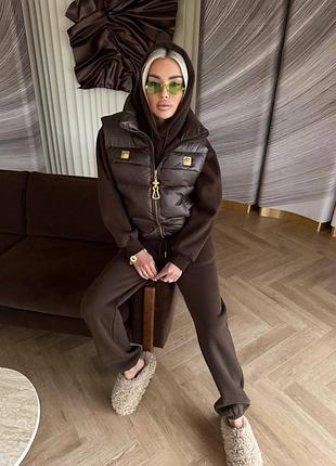 Брендовий костюм спортивний трійка