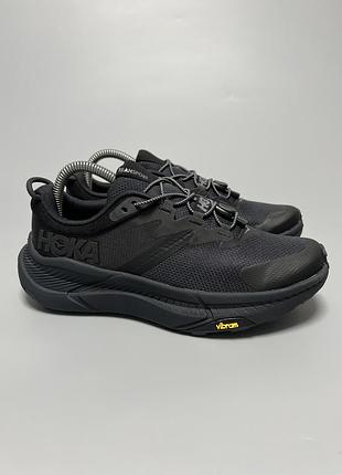 Трекінгові трейлові бігові кросівки hoka one one transport vibram оригінал 1123154 bblc