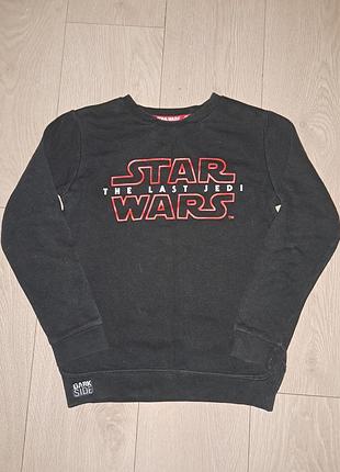 Реглан для хлопчика star wars чорний на 10 -11 років