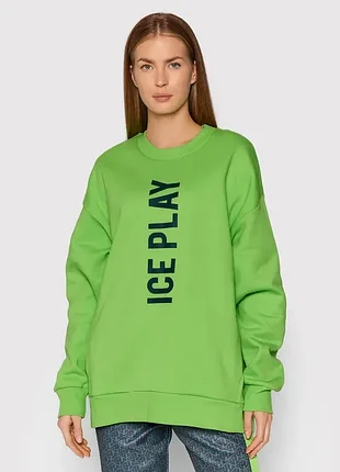 Світшот жіночий ice play зелений s/m
