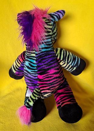 Зебра.43 см.мягкая игрушка.м'яка іграшка.build-a-bear workshop 10
