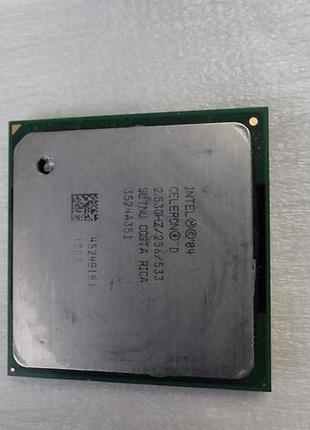 Процессор intel cеleron d 326 (2.53 ghz / 256k / 533) socket lga775 (sl7nu)