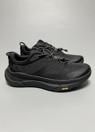Трекінгові трейлові бігові кросівки hoka one one transport vibram 1123154 bblc оригінал