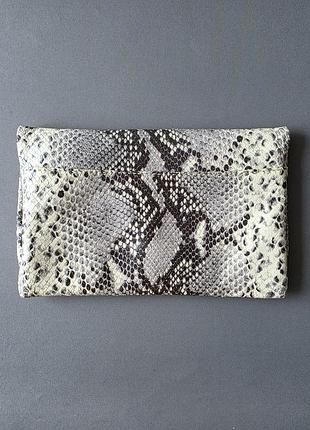 Шкіряний клатч abro python print 3