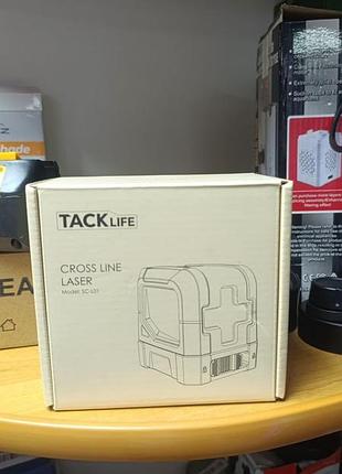 Лазерный уровень нивелир tacklife sc-l01 cross line laser (самовы уровня)