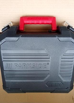 Пластиковый кейс parkside для мини дрели 12в