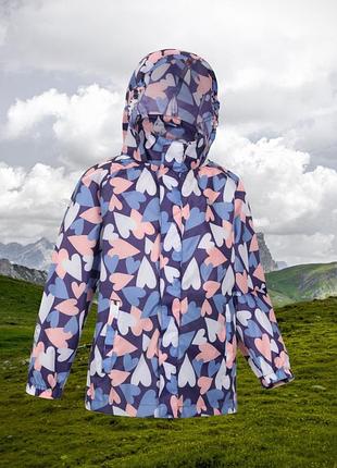 Дитяча водонепроникна куртка mountain warehouse printed kids waterproof.