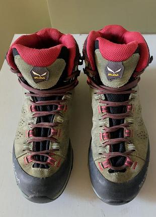 Черевики salewa alp trainer 2 mid gtx зелені