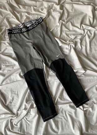 Женские леггинсы nike pro м