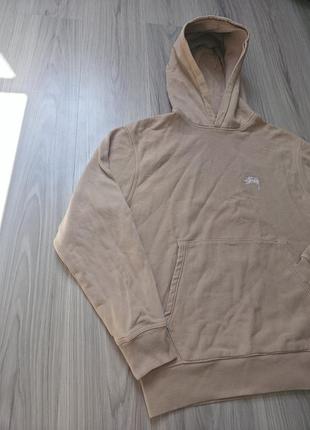Худі чоловіче stüssy бежеве 2