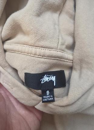 Худі чоловіче stüssy бежеве 4