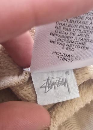 Худі чоловіче stüssy бежеве 6