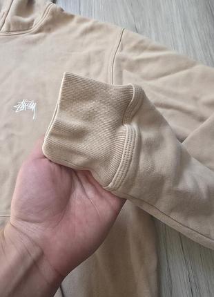 Худі чоловіче stüssy бежеве 8