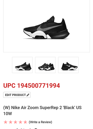 Кроссовки nike air zoom superrep 2