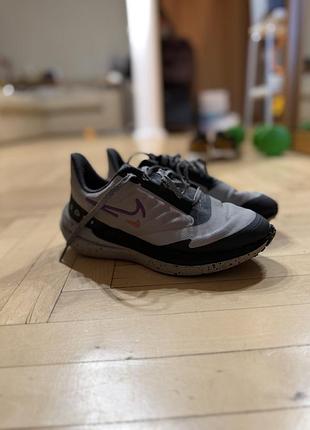 Кросівки жіночі nike air winflo 9 shield cobblestone vivid purple grey