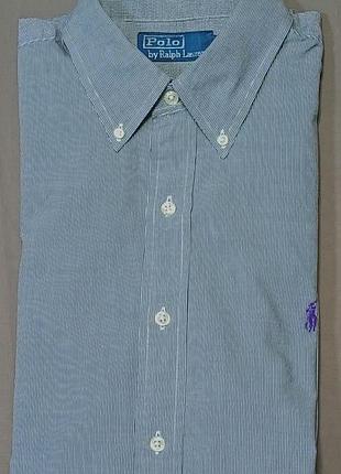 Комір 40 см  polo ralph lauren size 15 1/2 /39  в геометричний малюнок  сорочка