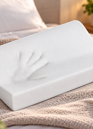 Ортопедична подушка з пам'яттю memory pillow.