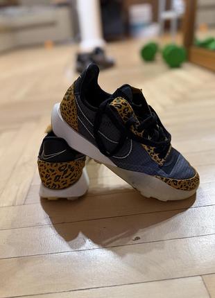 Кросівки жіночі nike waffle racer 2x black/brown dc9208-001