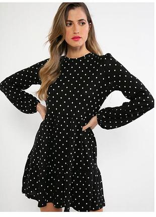 Чудова сукня в горох stradivarius