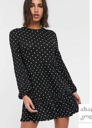 Чудова сукня в горох stradivarius 2