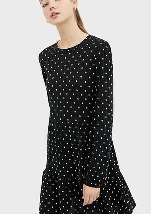 Чудова сукня в горох stradivarius 5