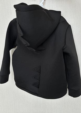 Кофта name it чорна з капюшоном