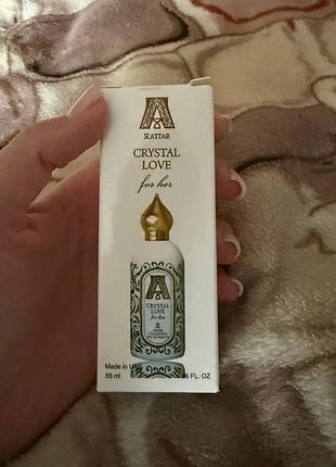 Парфумована вода attar collection crystal love for her