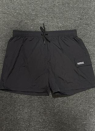 Шорти barbour international чорні, розмір xl