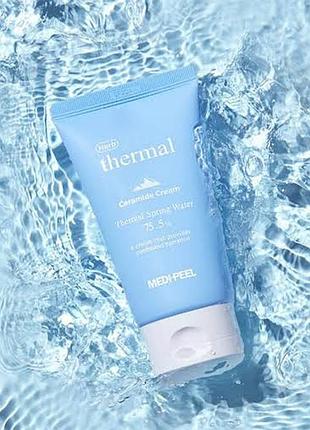 Medi-peel herb thermal ceramide cream відновлюючий крем з керамідами та термальною водою