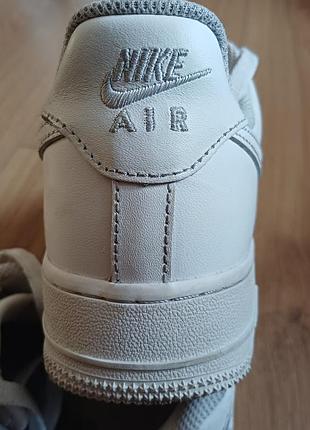 Кросівки nike air force 1 білі 3