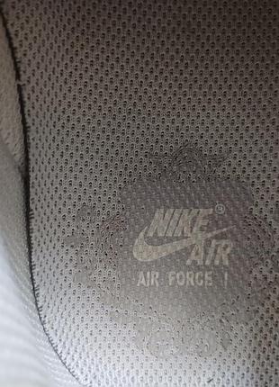 Кросівки nike air force 1 білі 5