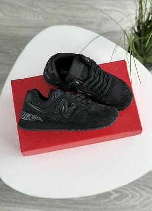 Кросівки new balance 574 black 9