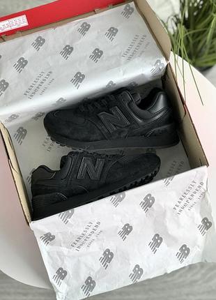 Кросівки new balance 574 black 5