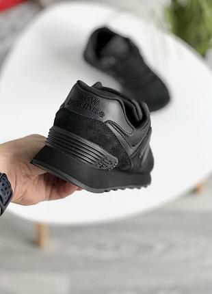 Кросівки new balance 574 black 7