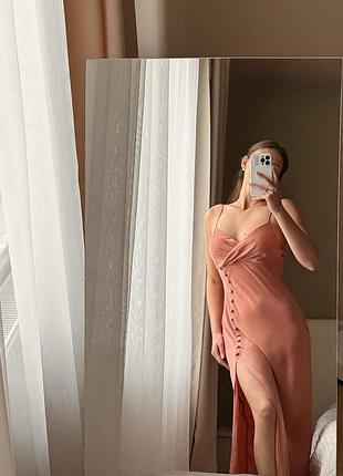 Сатинова сукня zara