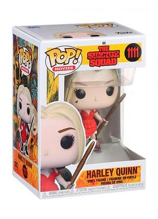 Игровая фигурка funko pop! серии отряд самоубийц - харли квинн в красном платье