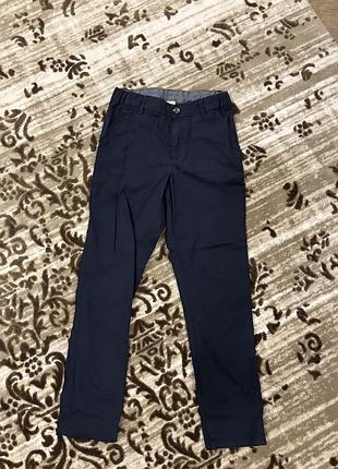 Брюки для хлопчика h&m сині, 134 см