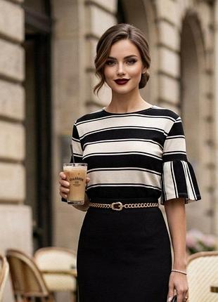 Блуза женская бренда m&amp;s трикотажная🦋