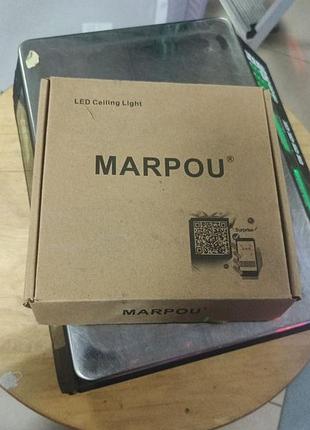 Назва: світлодіодний стельовий світильник marpou led ceiling light.