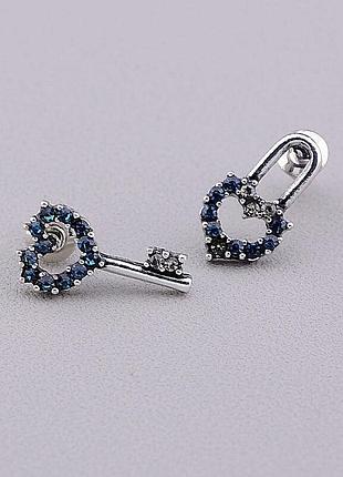 087249 сережки 'fj' сrystal