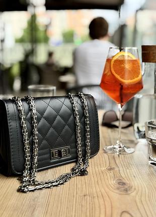 Сумка жіноча чорна 3
