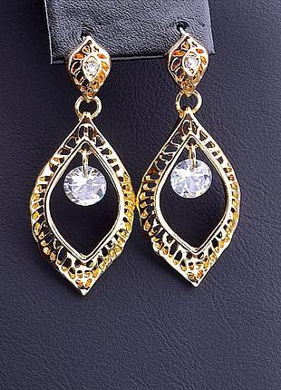 074675 сережки сrystal сrystal 'fj'