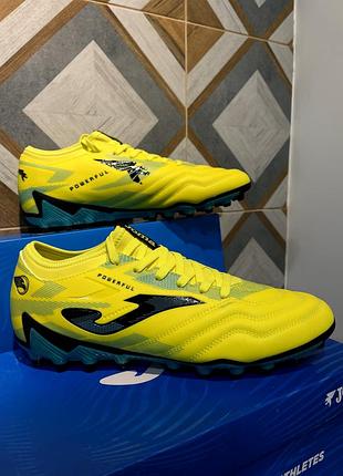 Бутси чоловічі joma powerful лимонно-жовті
