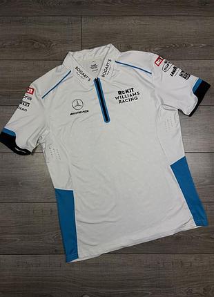 Спортивна футболка мерч rokit williams racing jersey mercedes benz amg formula 1