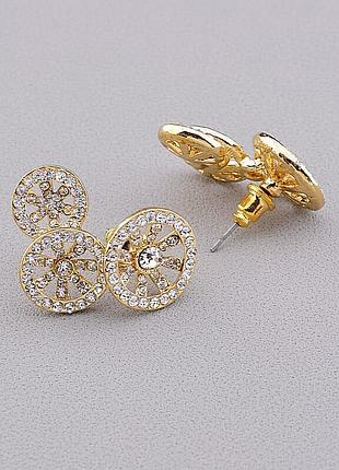 01622 сережки сrystal