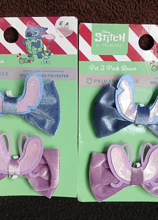 Бант- бабочка для собак stitch,  2  шт 2