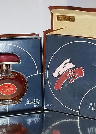 Духи ссср " alianse" альянс дзинтарс 1988 год 7